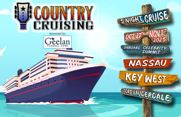 Enter for the chance to win a COUNTRY CRUISE!
